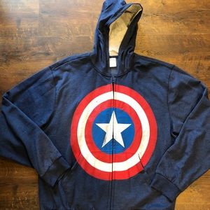 Men’s XL captain America sweatshirt